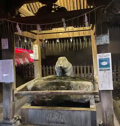 調神社の手水