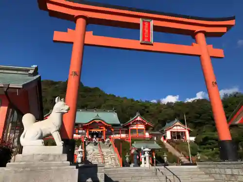 福徳稲荷神社の鳥居