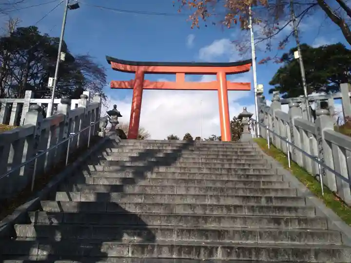 湯倉神社の鳥居