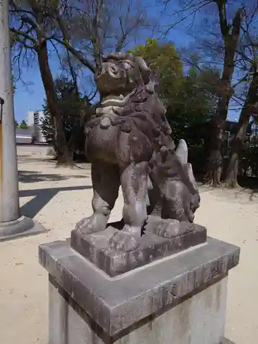 挙母神社の狛犬