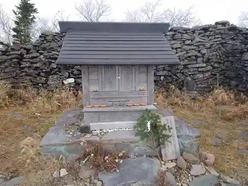 山家神社奥宮の本殿