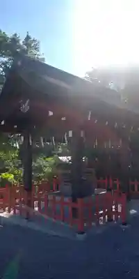 建勲神社の手水舎