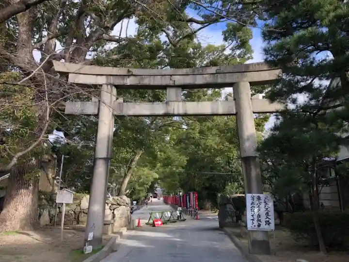 藤森神社の鳥居