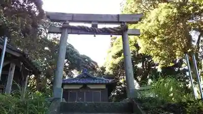 井成神社の鳥居