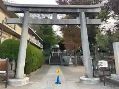 北澤八幡神社の鳥居