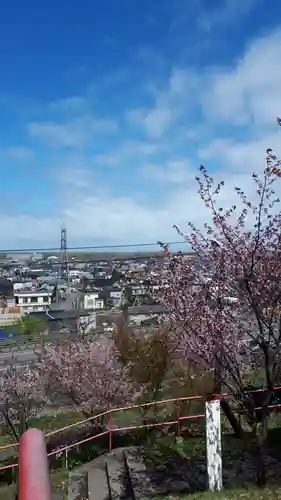 星置神社の景色