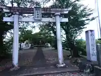 樫木社の鳥居
