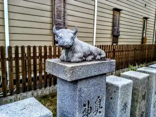 天神社（余坂天神社）の狛犬