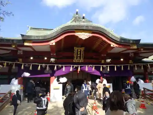 西宮神社の本殿・本堂