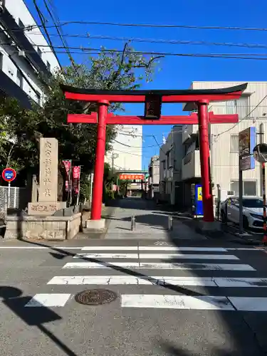 東京羽田 穴守稲荷神社の鳥居