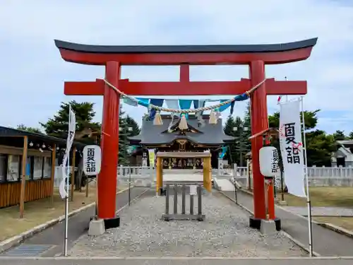 美瑛神社の鳥居