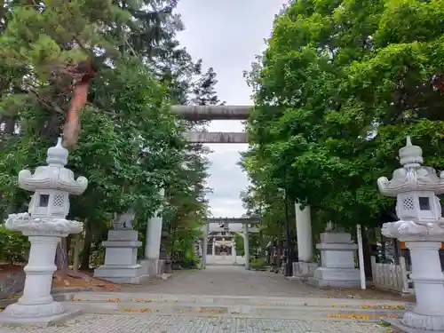 岩見澤神社の鳥居