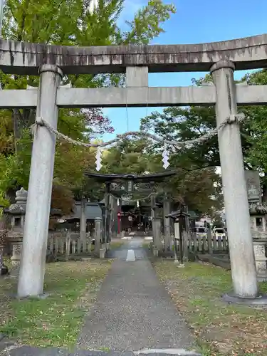 湯福神社の鳥居