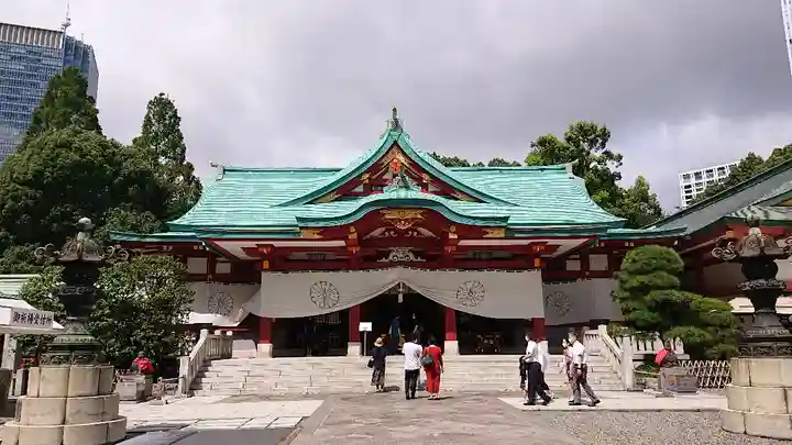 日枝神社の本殿・本堂
