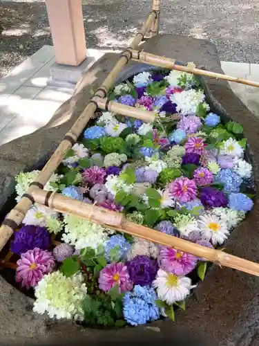 千歳神社の手水舎