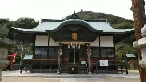 玉比咩神社の本殿・本堂