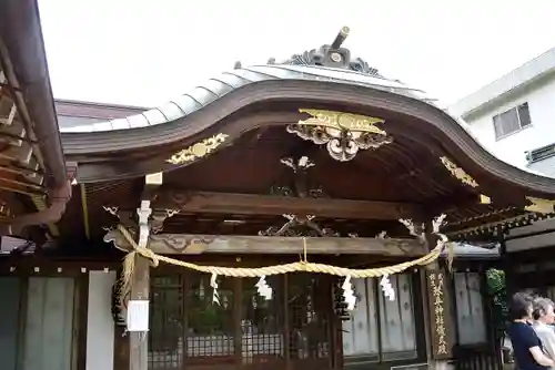 武州柿生琴平神社の本殿・本堂