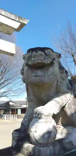 小泉神社の狛犬