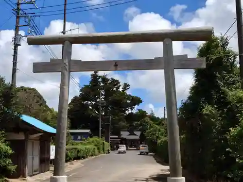 松澤 熊野神社の鳥居