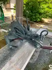 岡湊神社の手水