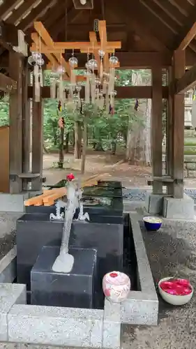 帯廣神社の手水舎