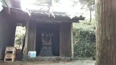 神明神社の本殿・本堂
