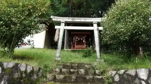 白山神社の鳥居