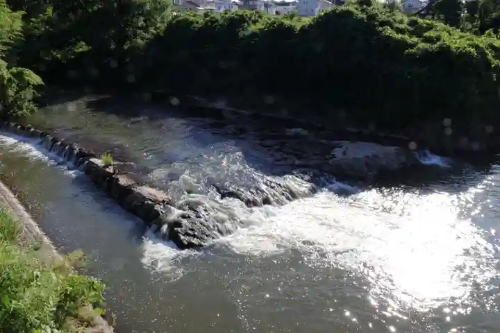滑川不動尊の自然