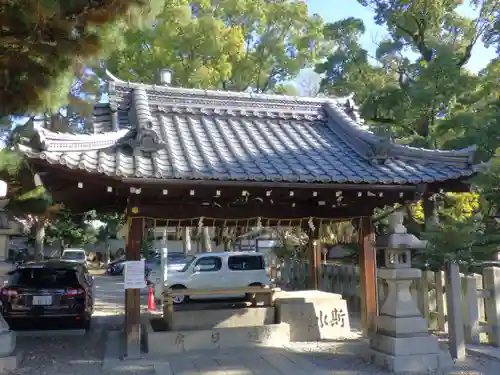 御香宮神社の手水舎