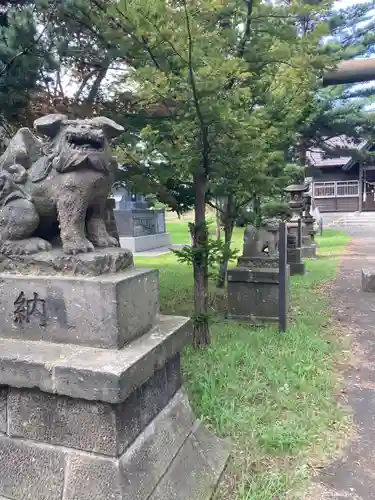 花畔神社の狛犬