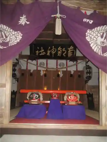 南部神社の本殿