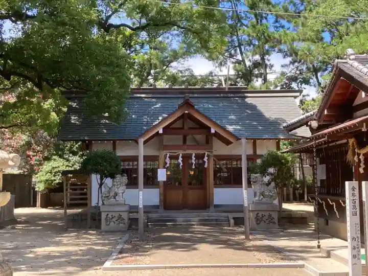 津門神社の本殿・本堂