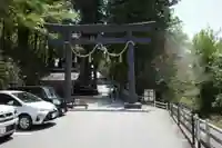 戸隠神社中社の鳥居