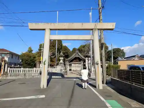 八所神社（八所社）の鳥居