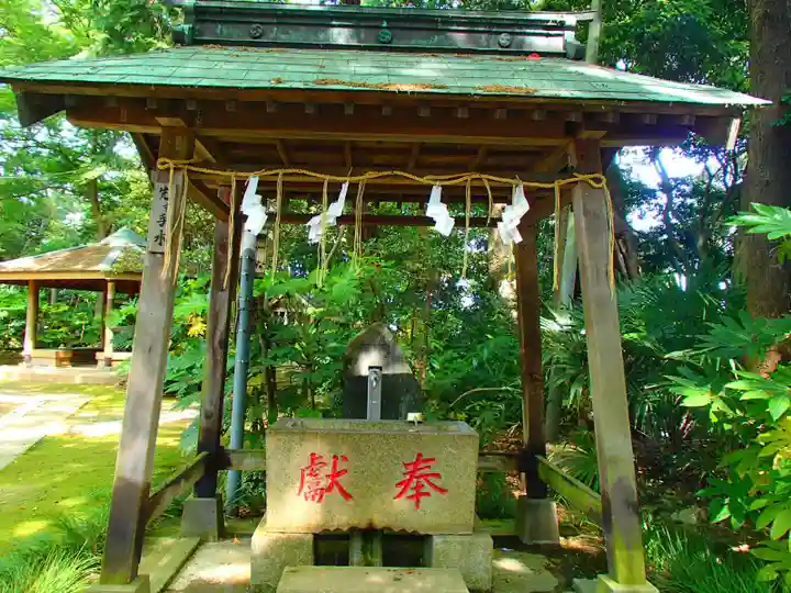神崎神社の手水舎