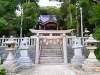 中洲神社の鳥居