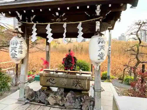 寛永寺不忍池弁天堂の手水舎