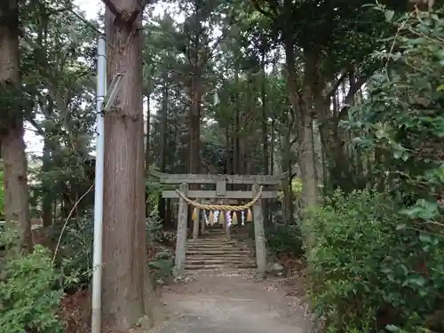 銀山上神社の鳥居