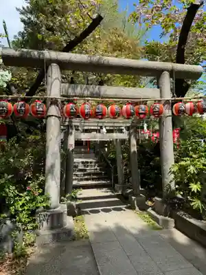 太郎稲荷神社の鳥居