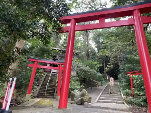 伊古奈比咩命神社の鳥居