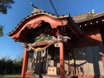 八幡神社の本殿・本堂