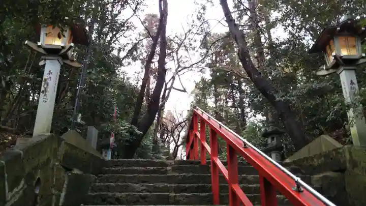 道野辺八幡宮の周辺