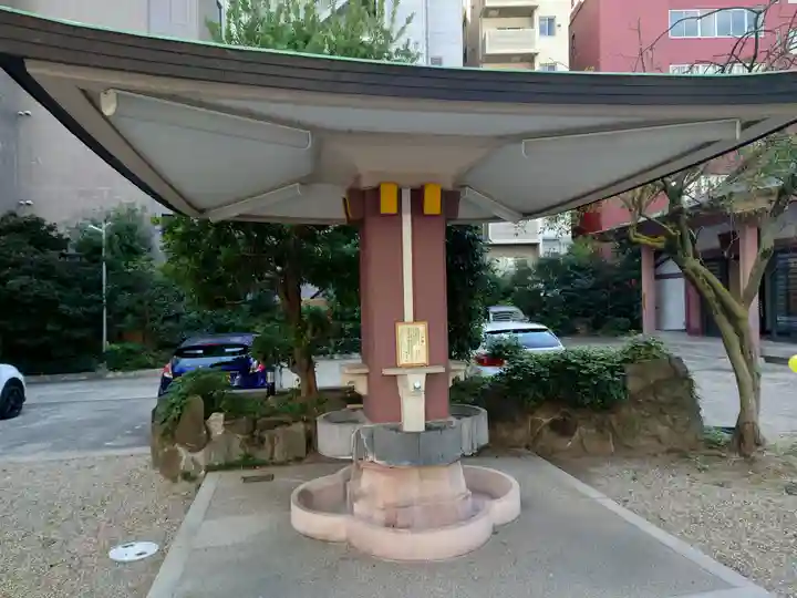 御霊神社の手水舎