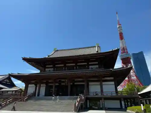 増上寺の本殿・本堂