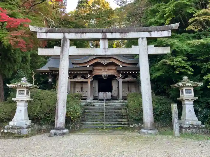 建水分神社の鳥居