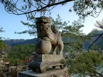 厳島神社の狛犬