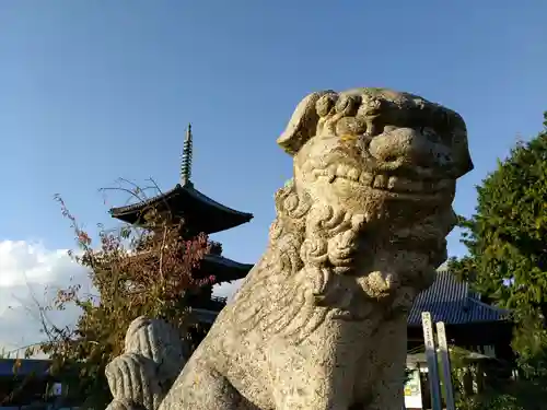 餘慶寺の狛犬