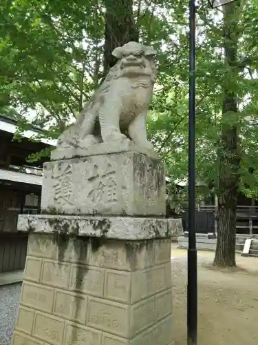 金村別雷神社の狛犬