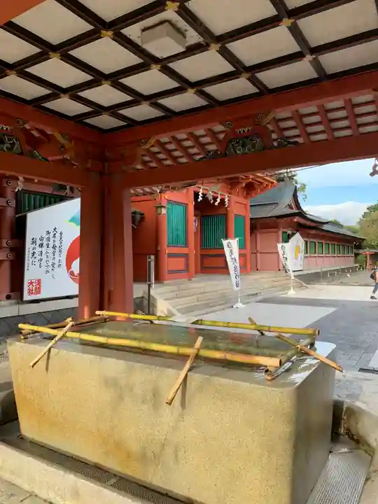 富士山本宮浅間大社の手水舎