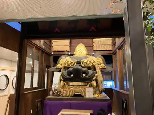 波除神社（波除稲荷神社）の狛犬